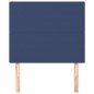 vidaXL Cabeceros 2 unidades de tela azul 90x5x78/88 cm vidaXL Cabeceros 2 unidades de tela azul 90x5x78/88 cm