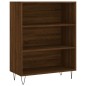 vidaXL Aparador alto madera contrachapada marrón roble 69,5x34x180 cm vidaXL Aparador alto madera contrachapada marrón roble 69,5x34x180 cm