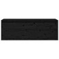 vidaXL Muebles para TV 2 piezas madera maciza de pino negro vidaXL Muebles para TV 2 piezas madera maciza de pino negro
