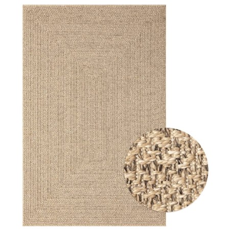 vidaXL Alfombra con aspecto de yute interior y exterior 200x290 cm