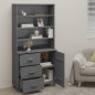 vidaXL Aparador HAMAR madera de pino maciza gris oscuro vidaXL Aparador HAMAR madera de pino maciza gris oscuro