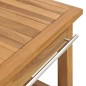 vidaXL Tocador de baño madera maciza de teca con lavabos mármol crema vidaXL Tocador de baño madera maciza de teca con lavabos mármol crema