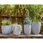 Capi Macetero Groove marfil 43x41 cm Capi Macetero Groove marfil 43x41 cm