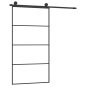 vidaXL Puerta corredera set herrajes vidrio ESG aluminio 102,5x205 cm vidaXL Puerta corredera set herrajes vidrio ESG aluminio 102,5x205 cm