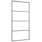 vidaXL Puerta corredera set herrajes vidrio ESG aluminio 102,5x205 cm vidaXL Puerta corredera set herrajes vidrio ESG aluminio 102,5x205 cm