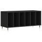 vidaXL Mueble para discos madera contrachapada negro 100x38x48 cm vidaXL Mueble para discos madera contrachapada negro 100x38x48 cm