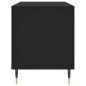 vidaXL Mueble para discos madera contrachapada negro 100x38x48 cm vidaXL Mueble para discos madera contrachapada negro 100x38x48 cm