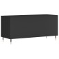 vidaXL Mueble para discos madera contrachapada negro 100x38x48 cm vidaXL Mueble para discos madera contrachapada negro 100x38x48 cm
