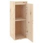 vidaXL Armario de pared 2 uds madera maciza de pino 30x30x80 cm vidaXL Armario de pared 2 uds madera maciza de pino 30x30x80 cm