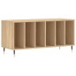 vidaXL Mueble discos madera contrachapada roble Sonoma 100x38x48 cm vidaXL Mueble discos madera contrachapada roble Sonoma 100x38x48 cm