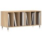 vidaXL Mueble discos madera contrachapada roble Sonoma 100x38x48 cm vidaXL Mueble discos madera contrachapada roble Sonoma 100x38x48 cm