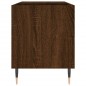 vidaXL Mueble de discos madera de ingeniería marrón roble 85x38x48 cm vidaXL Mueble de discos madera de ingeniería marrón roble 85x38x48 cm