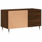vidaXL Mueble de discos madera de ingeniería marrón roble 85x38x48 cm vidaXL Mueble de discos madera de ingeniería marrón roble 85x38x48 cm