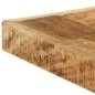 vidaXL Mesa de comedor madera maciza de mango en bruto 160x80x75 cm vidaXL Mesa de comedor madera maciza de mango en bruto 160x80x75 cm