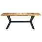 vidaXL Mesa de comedor de madera maciza de mango 200x100x75 cm vidaXL Mesa de comedor de madera maciza de mango 200x100x75 cm