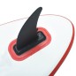 vidaXL Tabla de paddle surf inflable con vela roja y blanca vidaXL Tabla de paddle surf inflable con vela roja y blanca