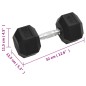 vidaXL Mancuernas 2 unidades hierro fundido 20 kg vidaXL Mancuernas 2 unidades hierro fundido 20 kg