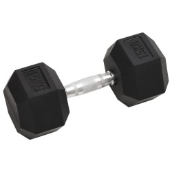 vidaXL Mancuernas 2 unidades hierro fundido 30 kg