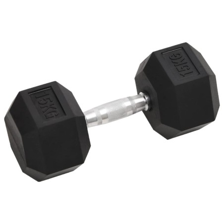 vidaXL Mancuernas 2 unidades hierro fundido 30 kg