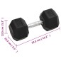 vidaXL Mancuernas 2 unidades hierro fundido 30 kg vidaXL Mancuernas 2 unidades hierro fundido 30 kg