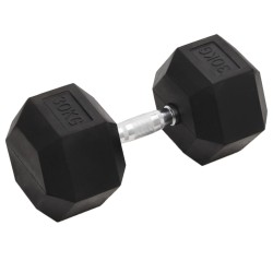 vidaXL Mancuerna hierro fundido 30 kg