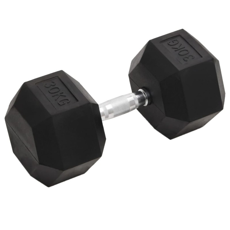 vidaXL Mancuerna hierro fundido 30 kg vidaXL Mancuerna hierro fundido 30 kg