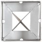 vidaXL Picas de tierra 2 uds acero galvanizado plateado 9x9x90 cm vidaXL Picas de tierra 2 uds acero galvanizado plateado 9x9x90 cm