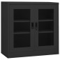 vidaXL Armario de oficina macetero acero gris antracita 90x40x113 cm vidaXL Armario de oficina macetero acero gris antracita 90x40x113 cm