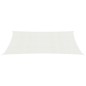 vidaXL Toldo de vela blanco HDPE 160 g/m² 2,5x5 m vidaXL Toldo de vela blanco HDPE 160 g/m² 2,5x5 m