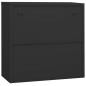 vidaXL Armario de oficina macetero acero gris antracita 90x40x113 cm vidaXL Armario de oficina macetero acero gris antracita 90x40x113 cm