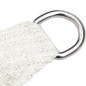 vidaXL Toldo de vela blanco HDPE 160 g/m² 2,5x5 m vidaXL Toldo de vela blanco HDPE 160 g/m² 2,5x5 m
