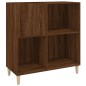 vidaXL Mueble discos madera contrachapada roble marrón 84,5x38x89 cm vidaXL Mueble discos madera contrachapada roble marrón 84,5x38x89 cm