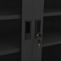 vidaXL Armario de oficina macetero acero gris antracita 90x40x113 cm vidaXL Armario de oficina macetero acero gris antracita 90x40x113 cm