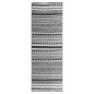 vidaXL Alfombra de exterior PP negra 80x250 cm vidaXL Alfombra de exterior PP negra 80x250 cm