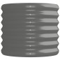 vidaXL Jardinera de acero con recubrimiento en polvo gris 152x40x36cm vidaXL Jardinera de acero con recubrimiento en polvo gris 152x40x36cm