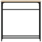 vidaXL Mesa consola madera de ingeniería roble Sonoma 75x19,5x75 cm