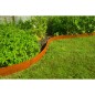Nature Borde de jardín 3 uds acero corten 91,4x10,2 cm Nature Borde de jardín 3 uds acero corten 91,4x10,2 cm