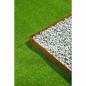 Nature Borde de jardín 3 uds acero corten 91,4x10,2 cm Nature Borde de jardín 3 uds acero corten 91,4x10,2 cm