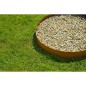 Nature Borde de jardín 3 uds acero corten 91,4x10,2 cm Nature Borde de jardín 3 uds acero corten 91,4x10,2 cm