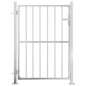vidaXL Puerta de jardín de acero inoxidable 100x150 cm vidaXL Puerta de jardín de acero inoxidable 100x150 cm
