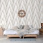 DUTCH WALLCOVERINGS Papel pintado Geometric blanco y dorado DUTCH WALLCOVERINGS Papel pintado Geometric blanco y dorado
