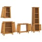 vidaXL Conjunto de muebles de baño 4 piezas madera maciza de pino vidaXL Conjunto de muebles de baño 4 piezas madera maciza de pino