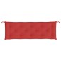 vidaXL Cojín de banco de jardín tela Oxford rojo 150x50x7 cm vidaXL Cojín de banco de jardín tela Oxford rojo 150x50x7 cm