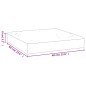 vidaXL Cojín para sofá de palets tela Oxford antracita 60x60x8 cm vidaXL Cojín para sofá de palets tela Oxford antracita 60x60x8 cm