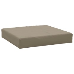 vidaXL Cojín para sofá de palets tela Oxford gris taupé 60x60x8 cm