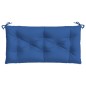 vidaXL Cojines de banco jardín 2 uds tela Oxford azul real 100x50x7 cm vidaXL Cojines de banco jardín 2 uds tela Oxford azul real 100x50x7 cm