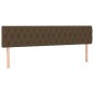 vidaXL Cama box spring con colchón tela marrón oscuro 120x190 cm vidaXL Cama box spring con colchón tela marrón oscuro 120x190 cm