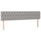 vidaXL Cama box spring con colchón tela gris claro 120x190 cm vidaXL Cama box spring con colchón tela gris claro 120x190 cm