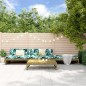 vidaXL Juego de muebles jardín 4 pzas y cojines madera pino impregnada vidaXL Juego de muebles jardín 4 pzas y cojines madera pino impregnada