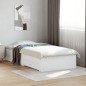 vidaXL Cama con cajones madera de ingeniería blanca 90x200 cm